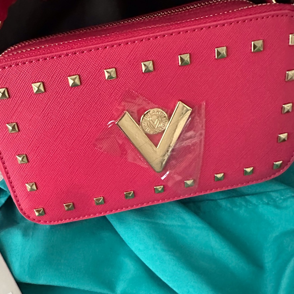 Pink Studded Women's Bag